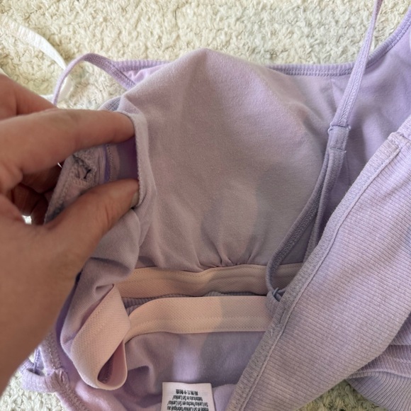 2 Victoria's Secret PINK tanks with built in bras - Picture 8 of 8